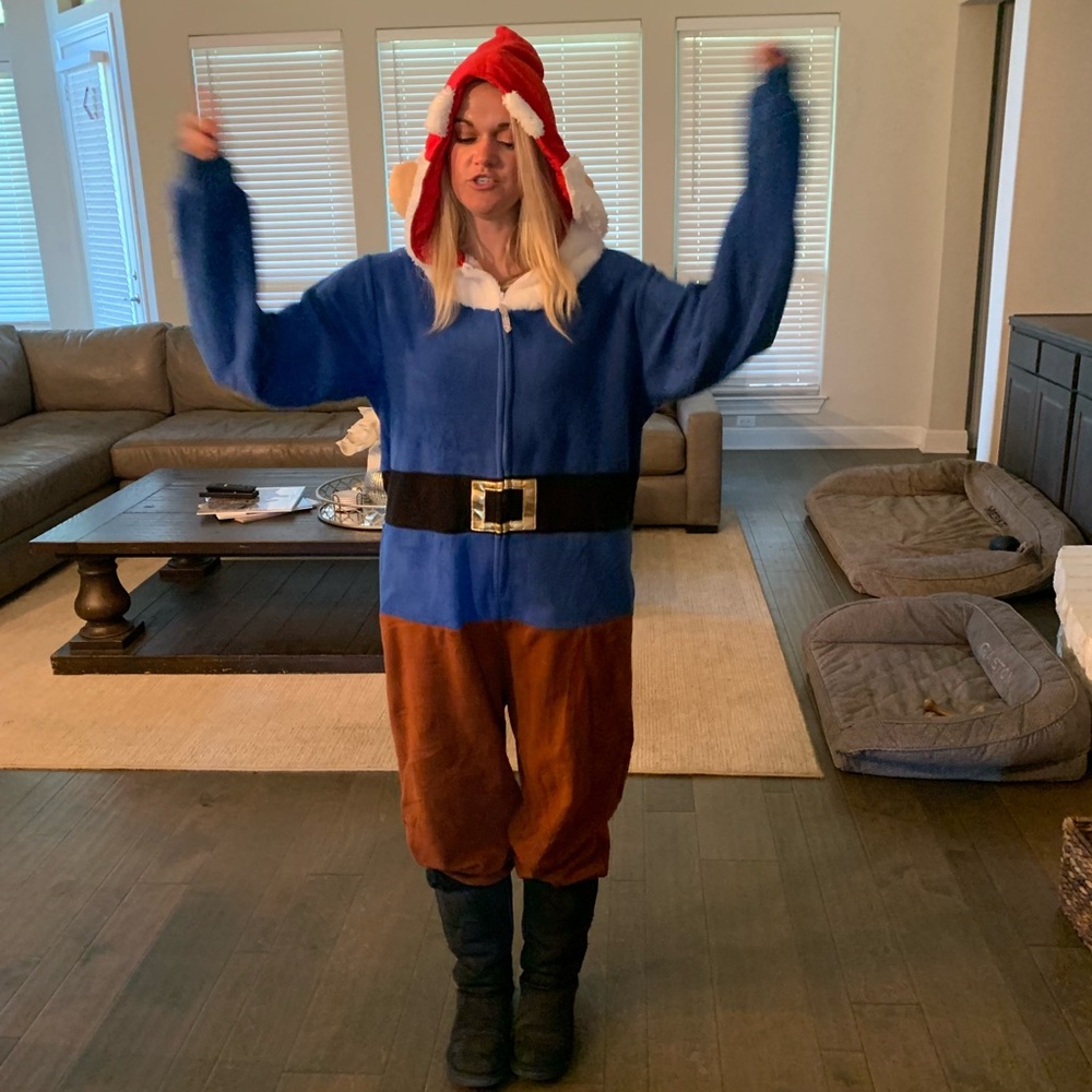 Kids Blue and Brown Costume